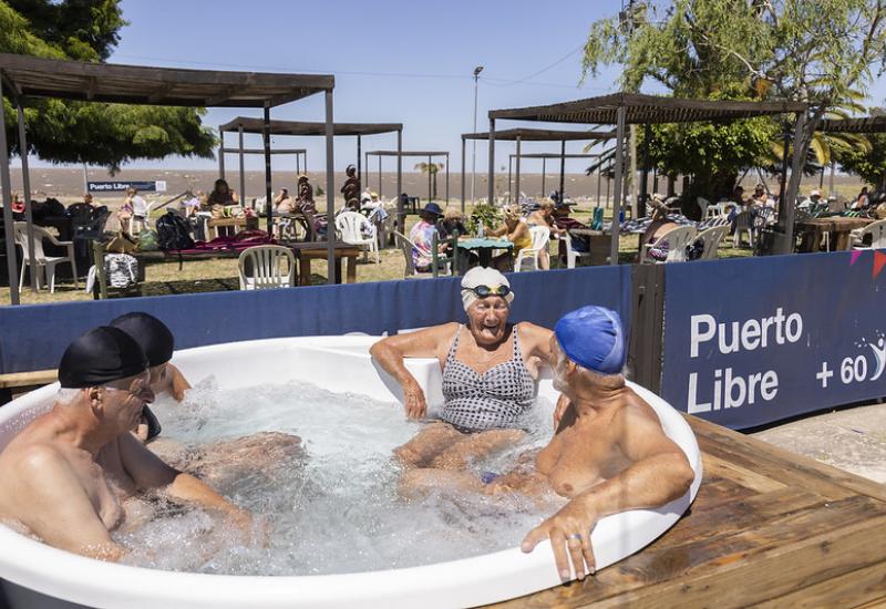 JACUZZI PUERTO LIBRE SAN ISIDRO municipio de san isidro, puerto libre, adultos mayores, clases, natacion, rio