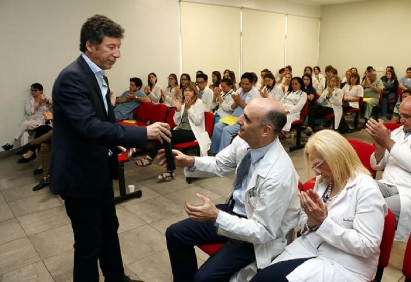 Jornada científica en el Hospital Central, Municipio de San isidro