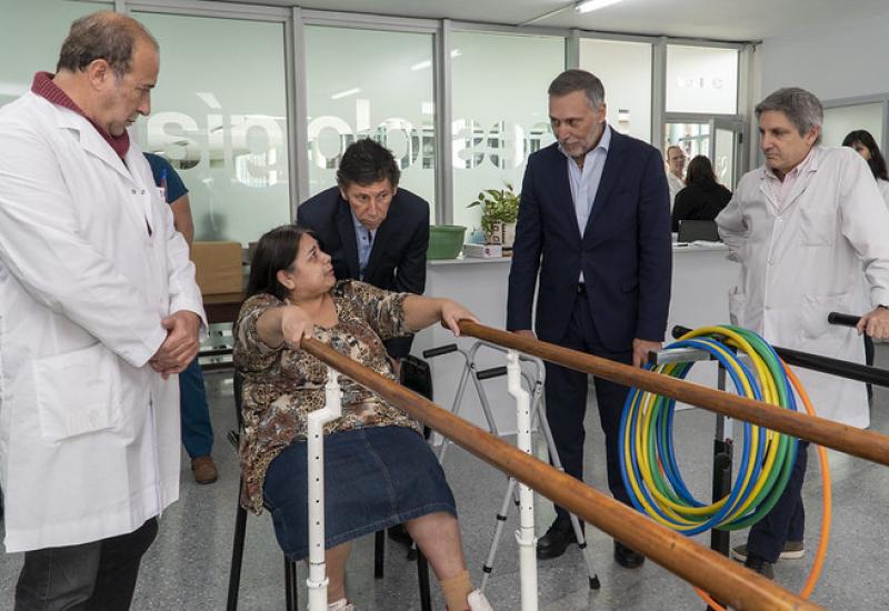 NUEVO SECTOR DE KINESIOLOGÍA, HOSPITAL CENTRAL DE SAN ISIDRO