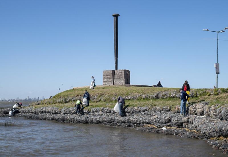 municipio de san isidro, si al rio limpio, sustentable, limpieza del rio, rio de la plata, costa, martínez