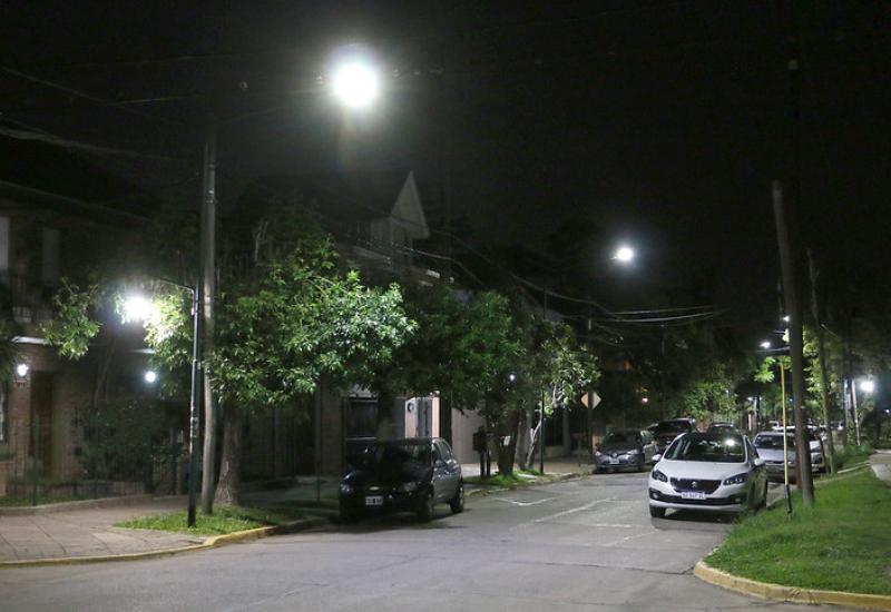 LUMINARIAS LED, municipalidad de san isidro