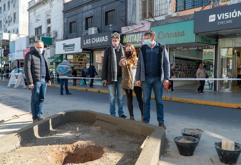 Mejoras urbanas en el centro de San Isidro, obras, mejoras, vecinos, san isidro