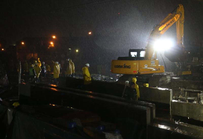 MONTAJE DE LOS PUENTES FERROVIARIOS DEL TÚNEL DE SARRATEA, MUNICIPIO DE SAN ISIDRO