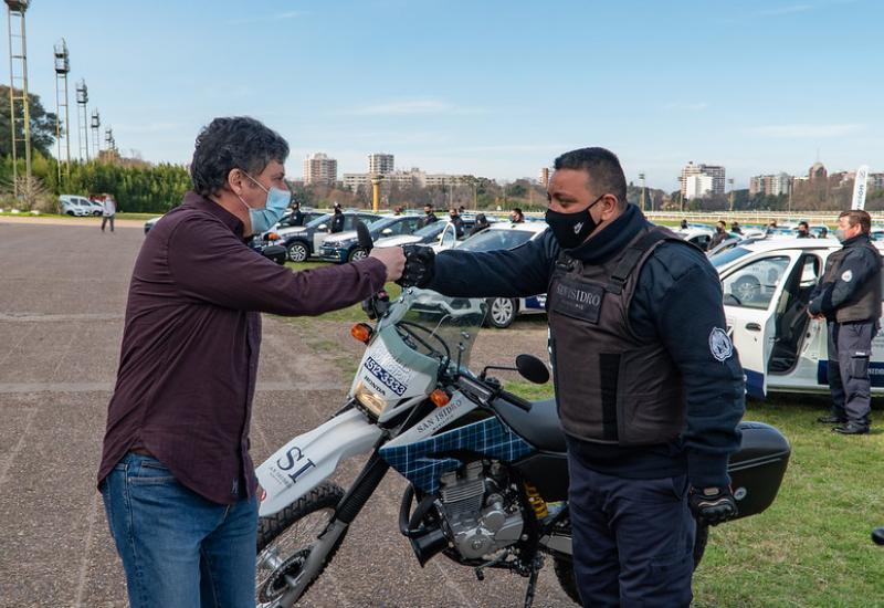 municipio de san isidro, seguridad, patrullaje municipal, gustavo posse, cuidado comunitario