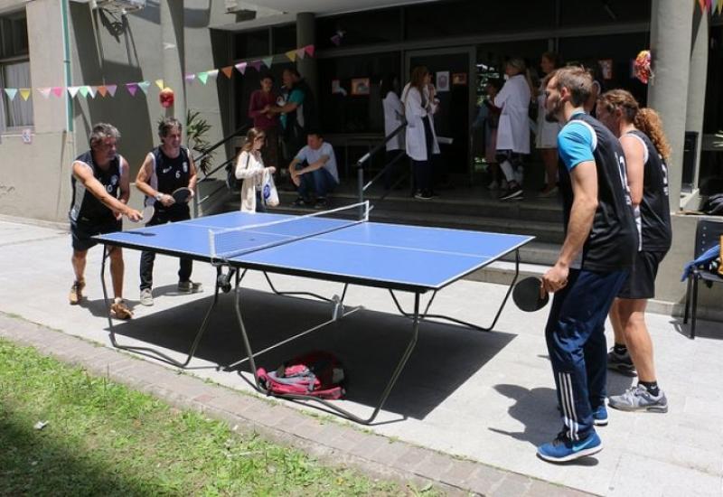 Muestra de arte en el Hospital Central, Municipio de San Isidro