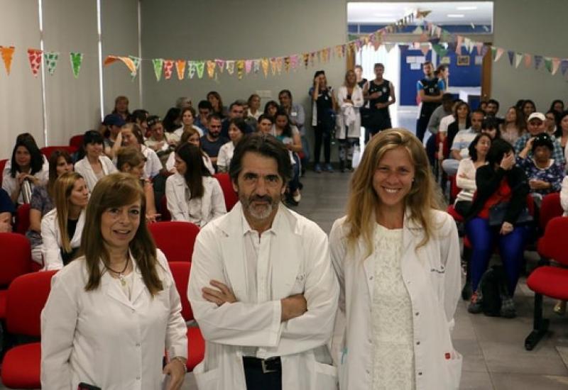 Muestra de arte en el Hospital Central, Municipio de San Isidro