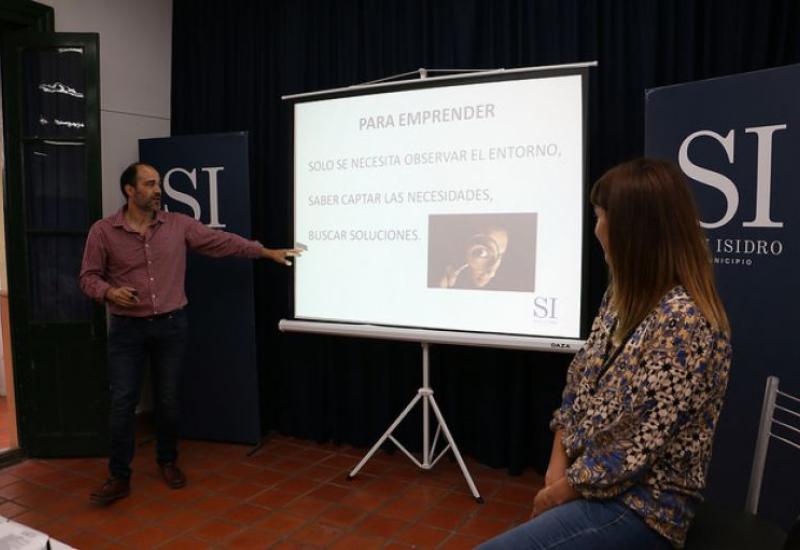 Encuentro de emprendedores, Municipio de San Isidro