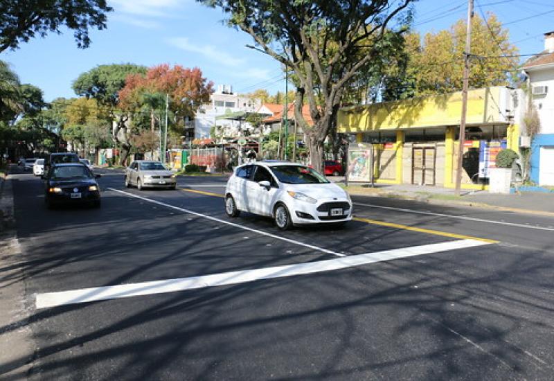 NUEVO ASFALTO EN AV LIBERTADOR, MUNICIPIO DE SAN ISIDRO