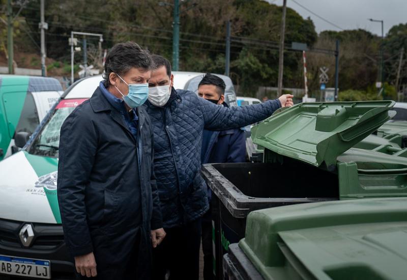 municipio de san isidro, contenedores, espacio publico, limpieza, higiene, barrido, basura, deshechos, via publica