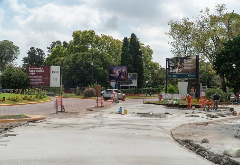 obras en la avenida fleming y unidad nacional