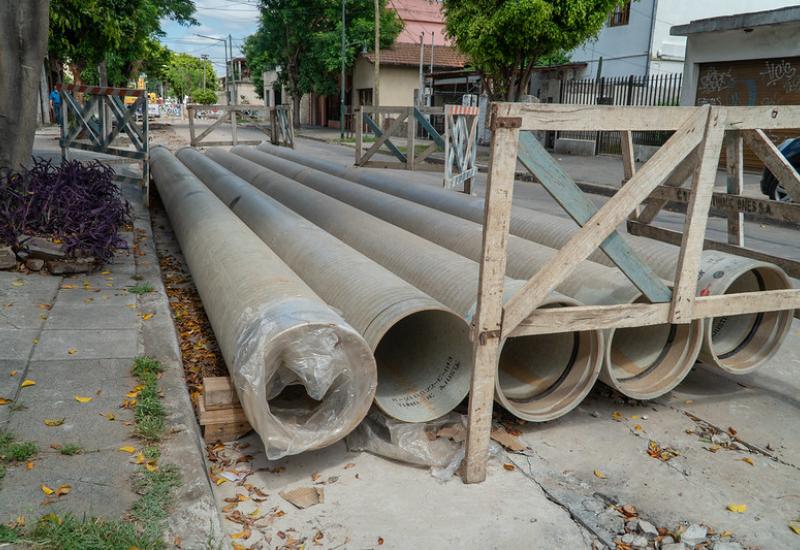 OBRAS PARA MEJORAR LA PROVISIÓN DE AGUA POTABLE en villa adelina