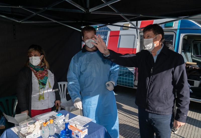 municipio de san isidro, detectar si, gustavo posse, hisopado, coronavirus, vacunacion antigripal, gripe, covid 19