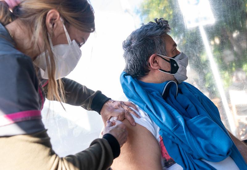 municipio de san isidro, antigripal, vacunacion, martinez, posta sanitaria, gustavo posse, gripe