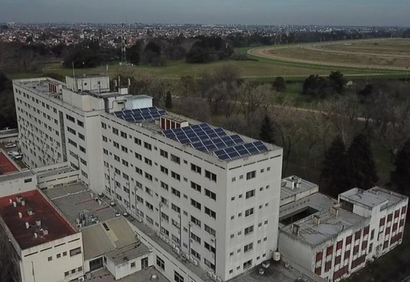 PANELES SOLARES HOSPITAL CENTRAL DE SAN ISIDRO