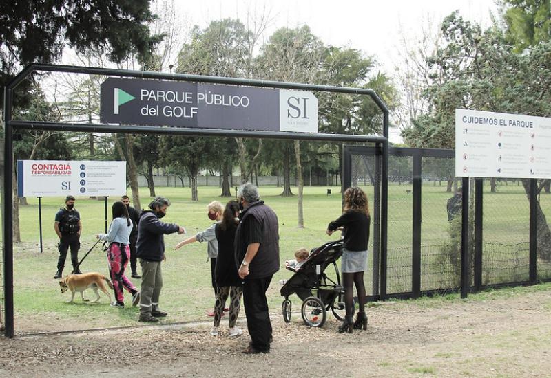 municipio de san isidro, espacio publico, parque publico del golf de villa adelina, toma la voz, accion social, niñez, familia, evento, espectaculo, utiles, vuelta a clases, escuela