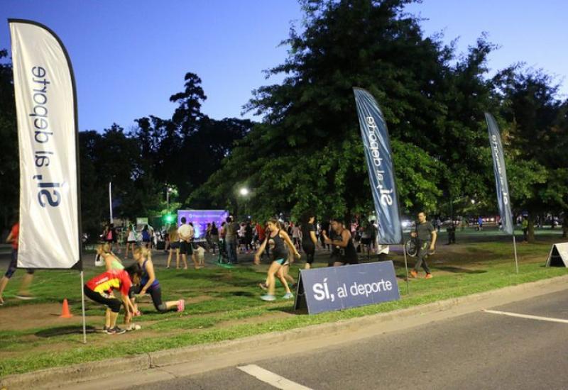 Paseo de bicicletas nocturno, Municipio de San Isidro