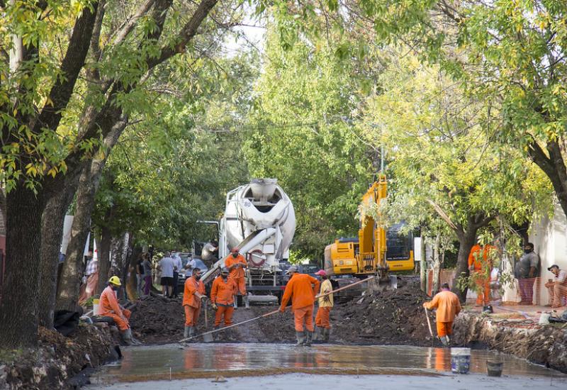municipio de san isidro, pavimento, calle, bacheo, obras publicas, infraestructura, calles, heroe de malvinas, caseros, bajo de san isidro