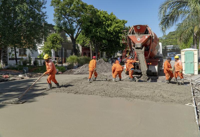 municipio de san isidro, infraestructura, obras publicas, pavimento, primera junta, calle