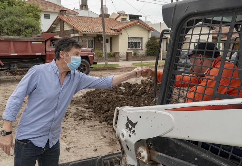 municipio de san isidro, infraestructura, asfalto, obra publica, obras publicas, martinez, arreglos, obra
