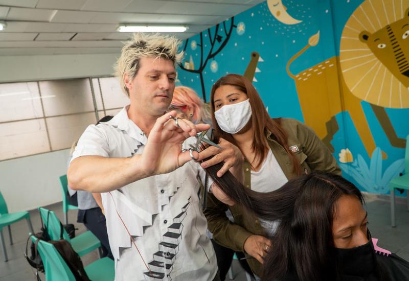 Asistente de peluquería