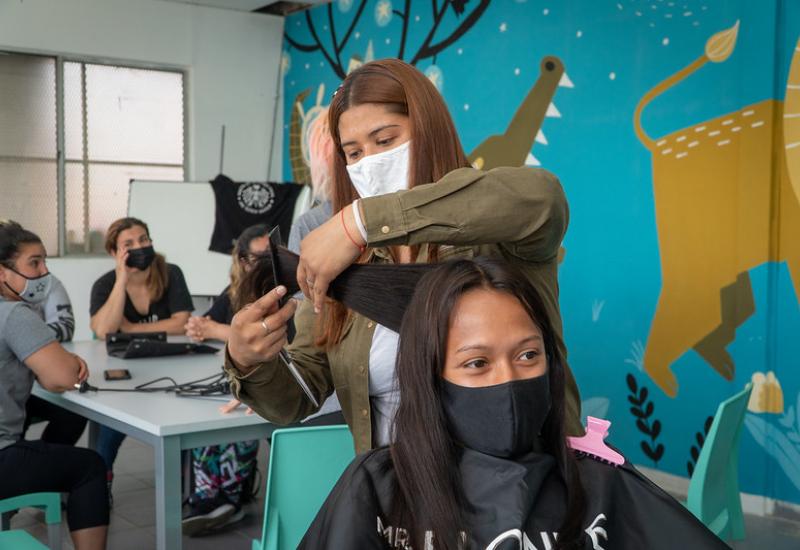 Asistente de peluquería