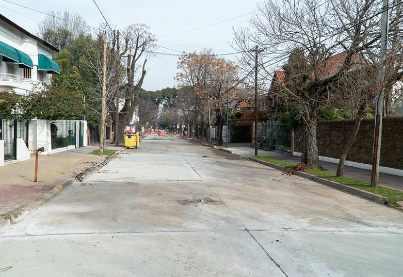 municipio de san isidro, pavimento, calle, bacheo, obras publicas, infraestructura, calles, heroe de malvinas, caseros, bajo de san isidro