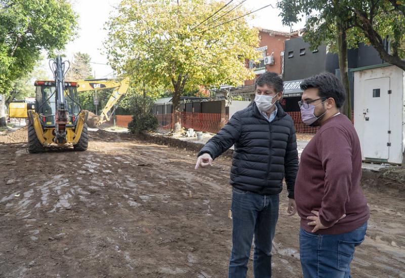 municipio de san isidro, pavimento, calle, bacheo, obras publicas, infraestructura, calles, heroe de malvinas, caseros, bajo de san isidro