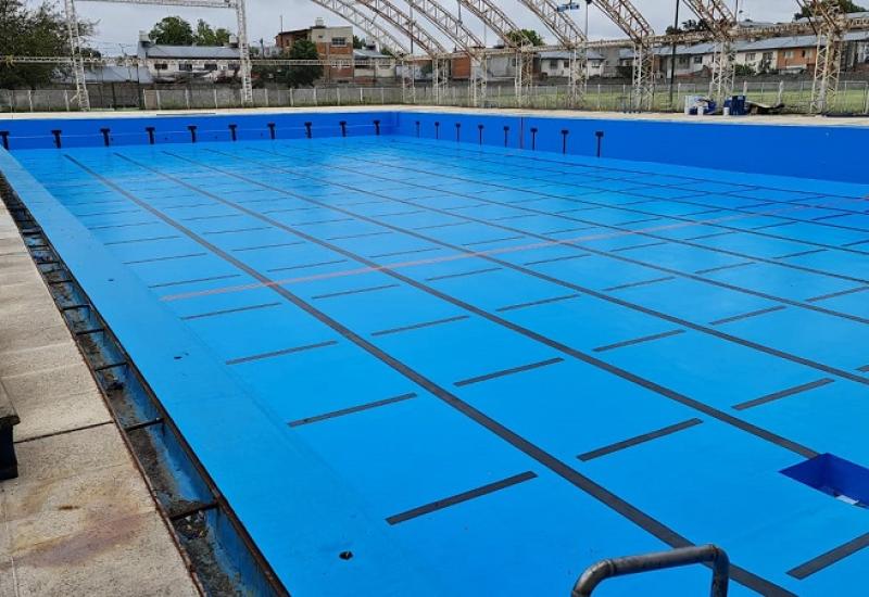 municipio de san isidro, deportes, obras publicas, pileta, natacion, arreglos, campo de deportes municipal