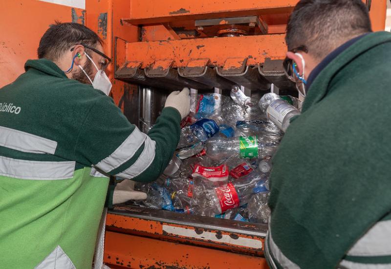 Planta de reciclados en Villa Adelina, plásticos, sustentable, san isidro