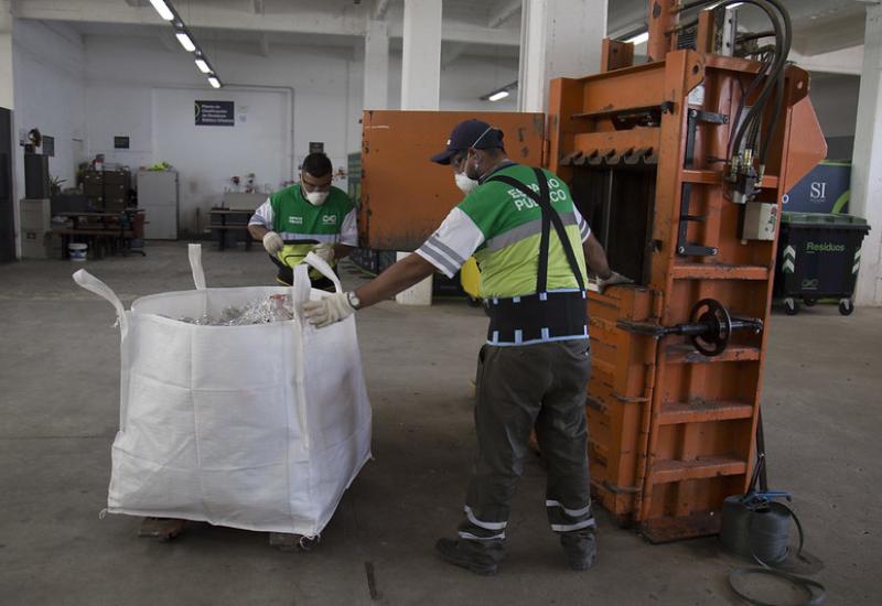 municipio de san isidro, espacio publico, reciclaje, sustentabilidad, sustentable, plastico