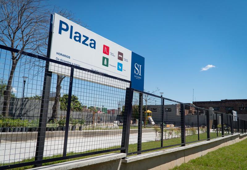 Nueva plaza en beccar (padre acevedo)