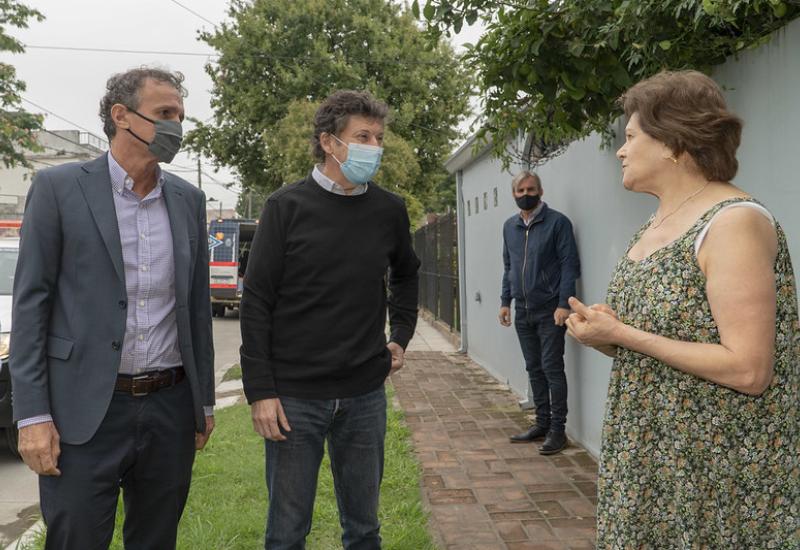 municipio de san isidro, nuevos pavimentos, boulogne, villa adelinta, calle