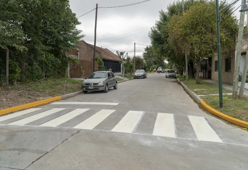 municipio de san isidro, nuevos pavimentos, boulogne, villa adelinta, calle