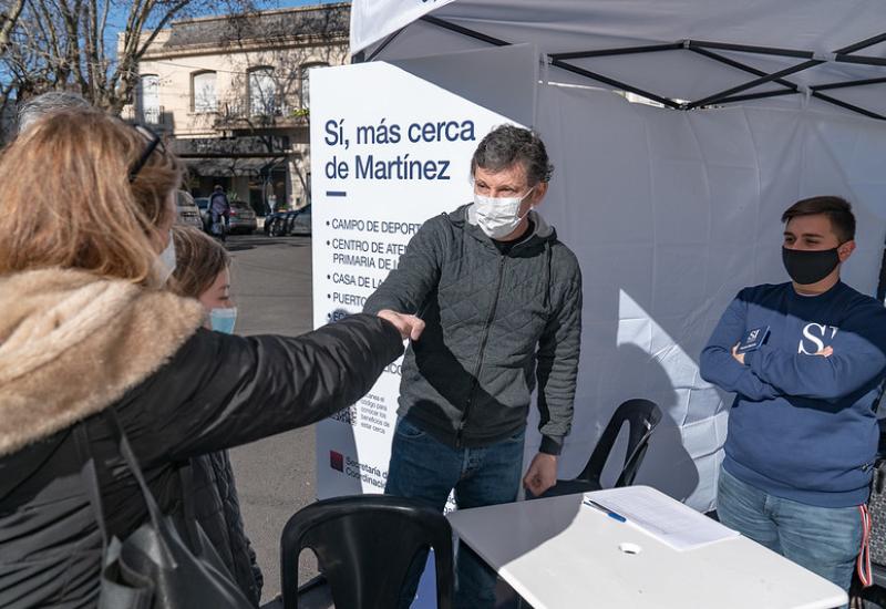 municipio de san isidro, antigripal, vacunacion, martinez, posta sanitaria, gustavo posse, gripe