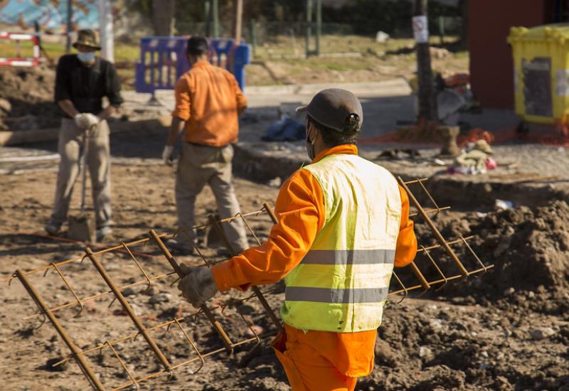 municipio de san isidro, pavimento, calle, bacheo, obras publicas, infraestructura, calles, heroe de malvinas, caseros, bajo de san isidro