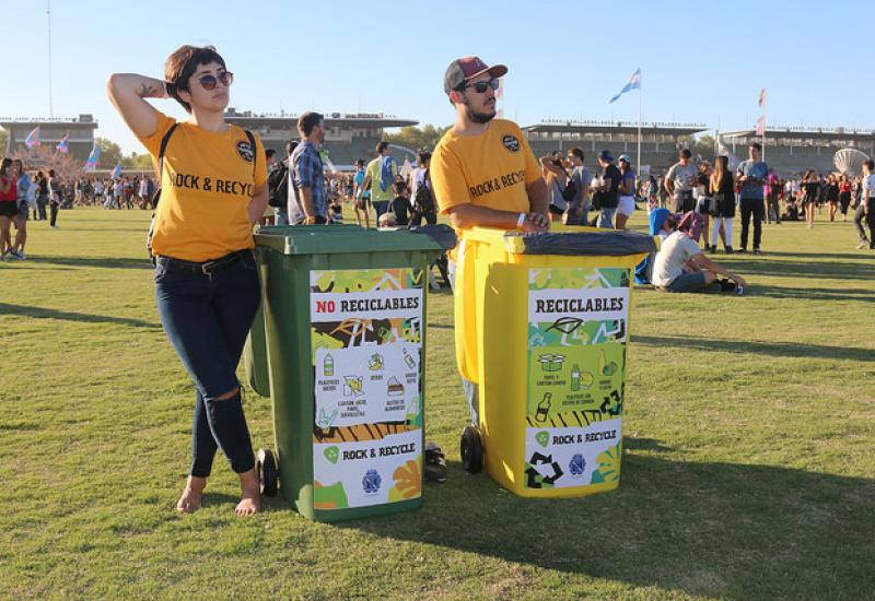 PROGRAMA DE RECICLADO LOLLAPALOOZA, SAN ISIDRO