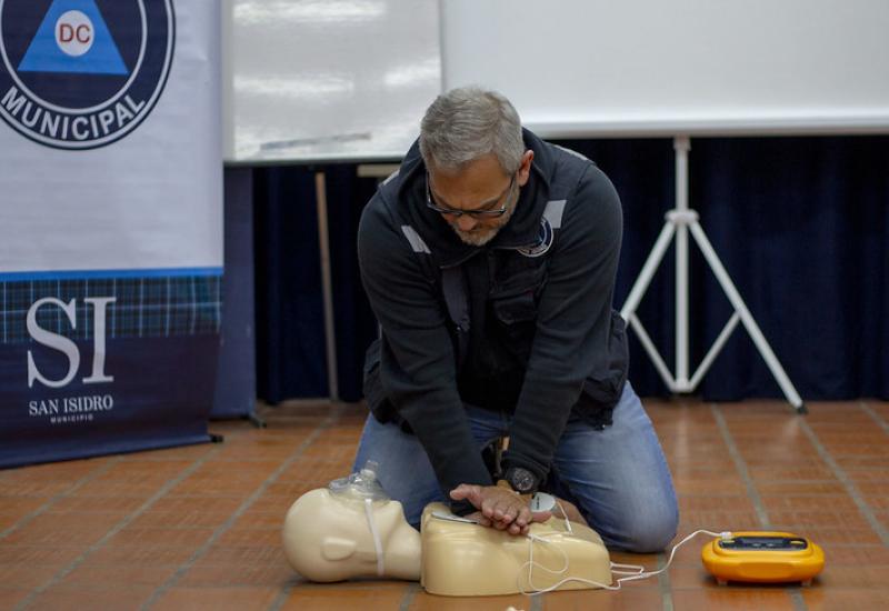 CAPACITACIÓN RCP, MUNICIPIO DE SAN ISIDRO
