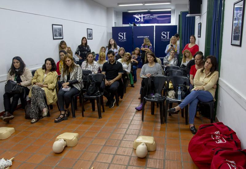 CAPACITACIÓN RCP, MUNICIPIO DE SAN ISIDRO