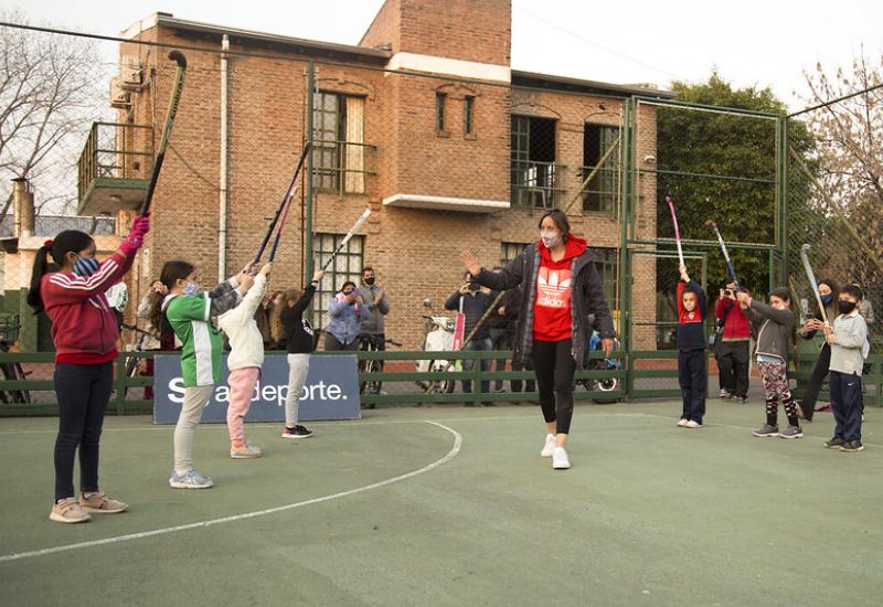RECIBIMIENTO DE LA MEDALLISTA OLÍMPICA BELÉN SUCCI, deporte, argentina, san isidro, hockey, leonas, seleccion, argentina