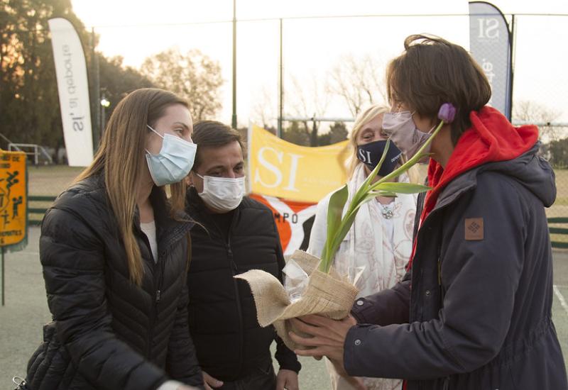 RECIBIMIENTO DE LA MEDALLISTA OLÍMPICA BELÉN SUCCI, deporte, argentina, san isidro, hockey, leonas, seleccion, argentina