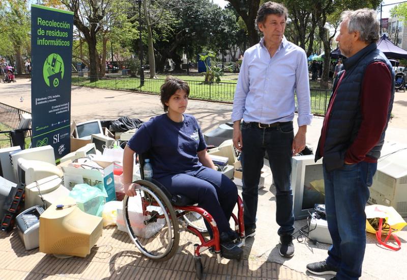 RECICLAJE ELECTRÓNICO, MUNICIPIO DE SAN ISIDRO