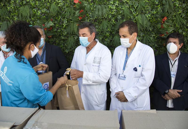 municipio de san isidro, salud, medicos, reconocimiento, materiales