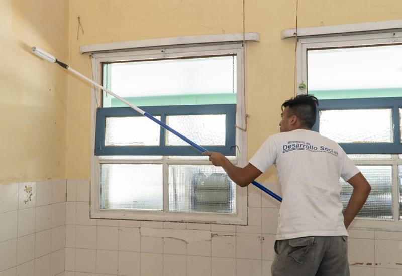 REFACCIONES EN ESCUELAS PROVINCIALES DEL DISTRITO