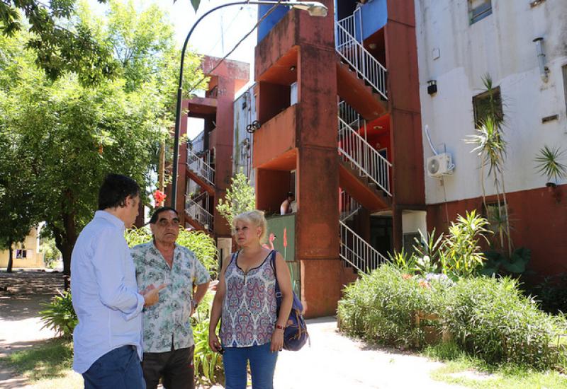 Renovación de la red eléctrica en Barrio Santa Rita, Municipio de San Isidro