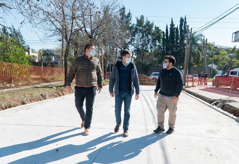 Reparación de Veredas en Beccar, san isidro, calles, beccar, obras, mejoras