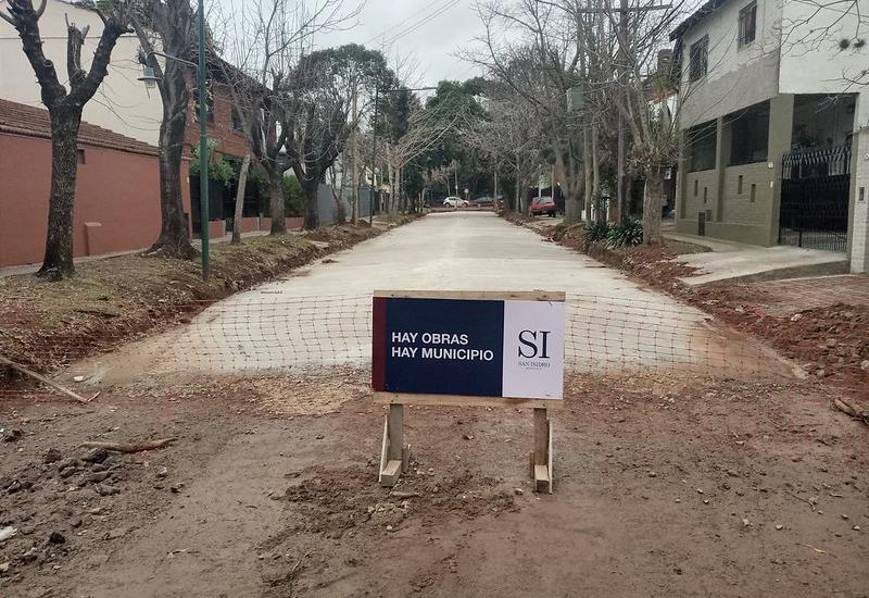 municipio de san isidro, pavimento, calle, bacheo, obras publicas, infraestructura, calles, heroe de malvinas, caseros, bajo de san isidro