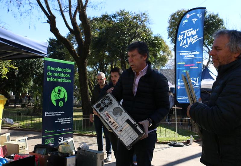 RECOLECCIÓN RESIDUOS ELECTRÓNICOS, SAN ISIDRO