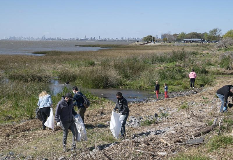 municipio de san isidro, espacio publico, si al rio limpio, reciclaje, limpieza, reciclar, reciclo, plastico, costa, martínez