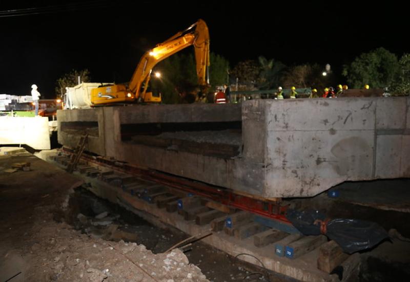 CONSTRUCCIÓN TÚNEL DE SARRATEA, MUNICIPIO DE SAN ISIDRO