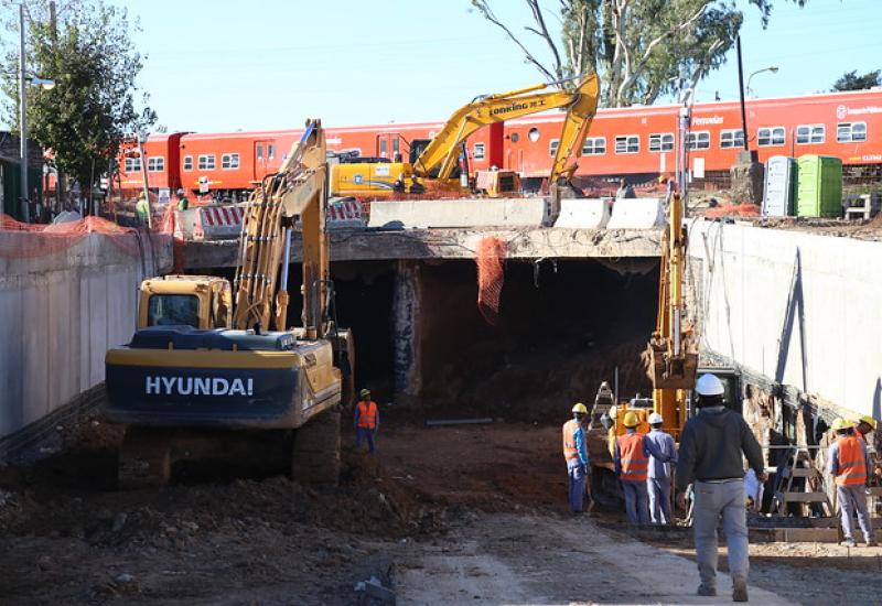 PUENTES FERROVIARIOS EN EL TÚNEL DE SARRATEA